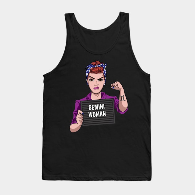 Gemini Woman Tank Top by Surta Comigo